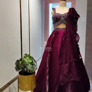 GHAGARA CHOLI - PURPLE